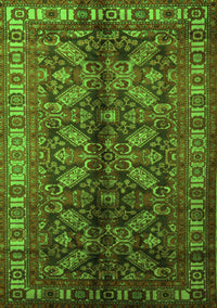 Persian Green Traditional Rug, tr1962grn