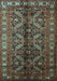 Persian Light Blue Traditional Rug, tr1962lblu