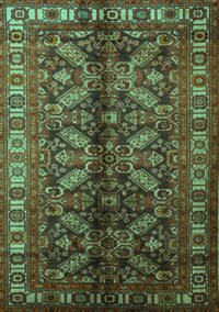 Persian Turquoise Traditional Rug, tr1962turq