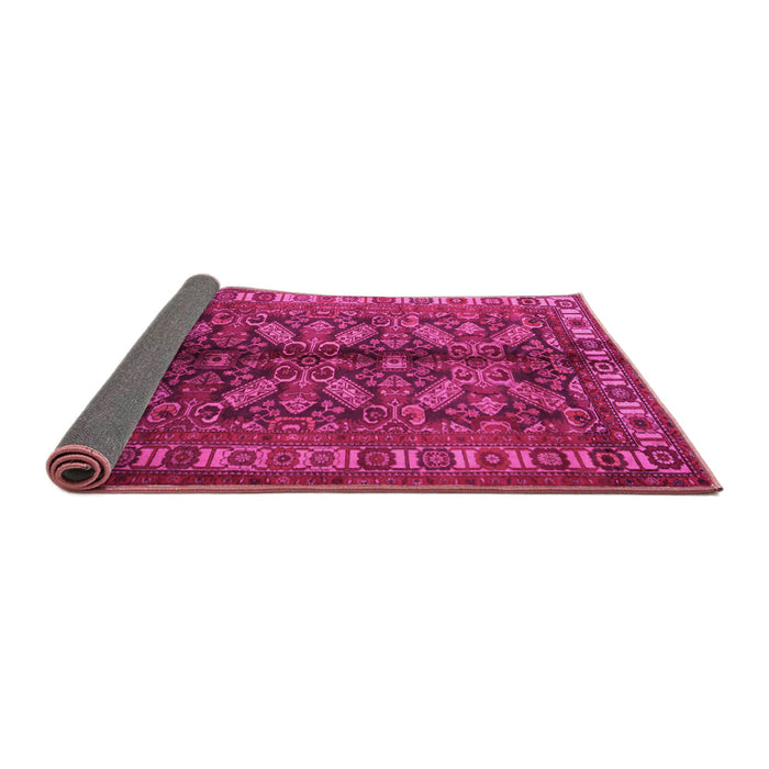 Sideview of Persian Pink Traditional Rug, tr1962pnk