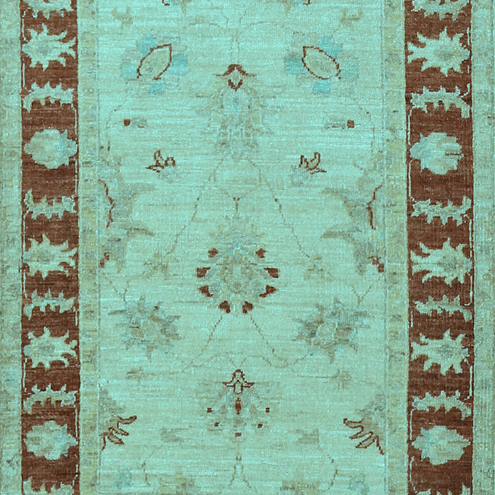 Oriental Light Blue Traditional Rug, tr1963lblu