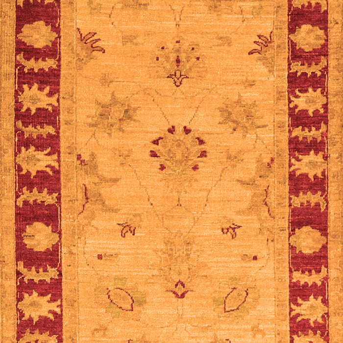 Oriental Orange Traditional Rug, tr1963org