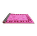 Sideview of Oriental Pink Traditional Rug, tr1963pnk