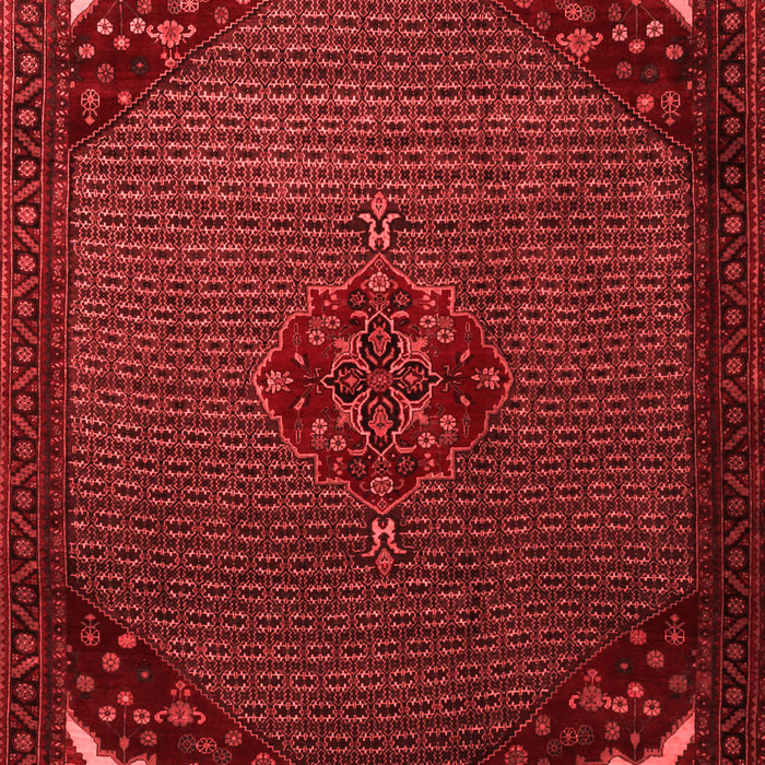 Machine Washable Persian Red Traditional Rug, wshtr1964red