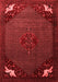 Persian Red Traditional Area Rugs