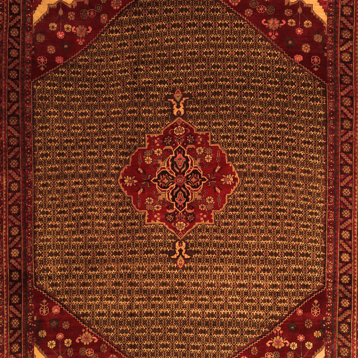 Persian Orange Traditional Rug, tr1964org