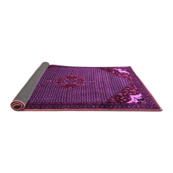 Sideview of Persian Purple Traditional Rug, tr1964pur