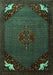 Persian Turquoise Traditional Rug, tr1964turq