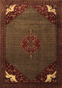 Persian Brown Traditional Rug, tr1964brn