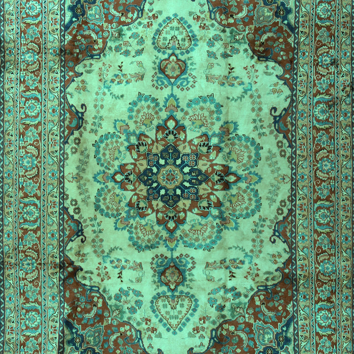Persian Turquoise Traditional Rug, tr1965turq