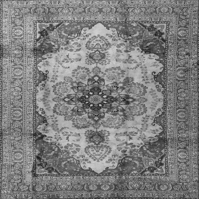 Serging Thickness of Persian Gray Traditional Rug, tr1965gry