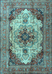 Persian Light Blue Traditional Rug, tr1965lblu