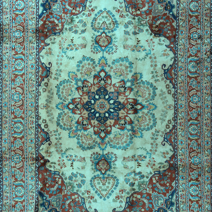 Persian Light Blue Traditional Rug, tr1965lblu