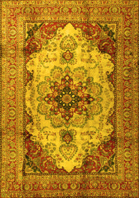 Persian Yellow Traditional Rug, tr1965yw