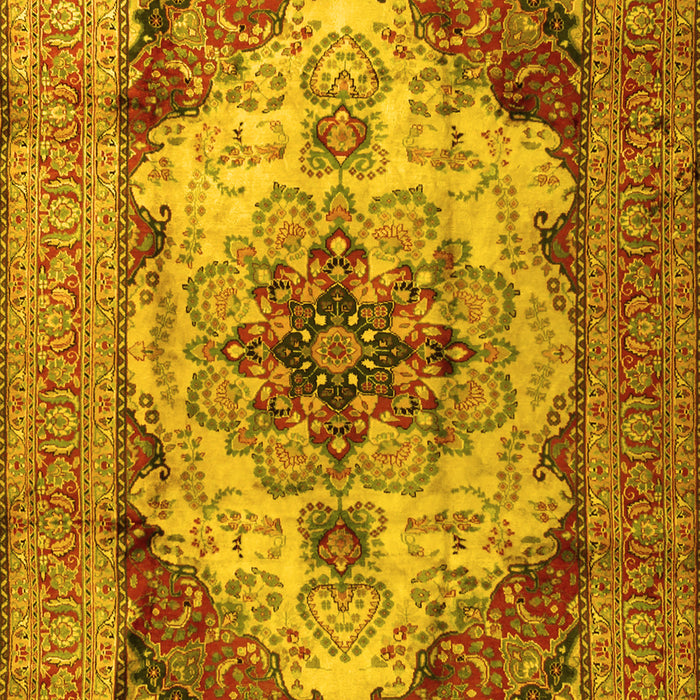 Persian Yellow Traditional Rug, tr1965yw