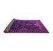 Sideview of Persian Purple Traditional Rug, tr1966pur