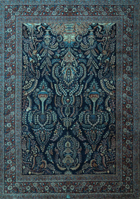 Persian Light Blue Traditional Rug, tr1966lblu