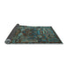 Sideview of Animal Light Blue Traditional Rug, tr1967lblu