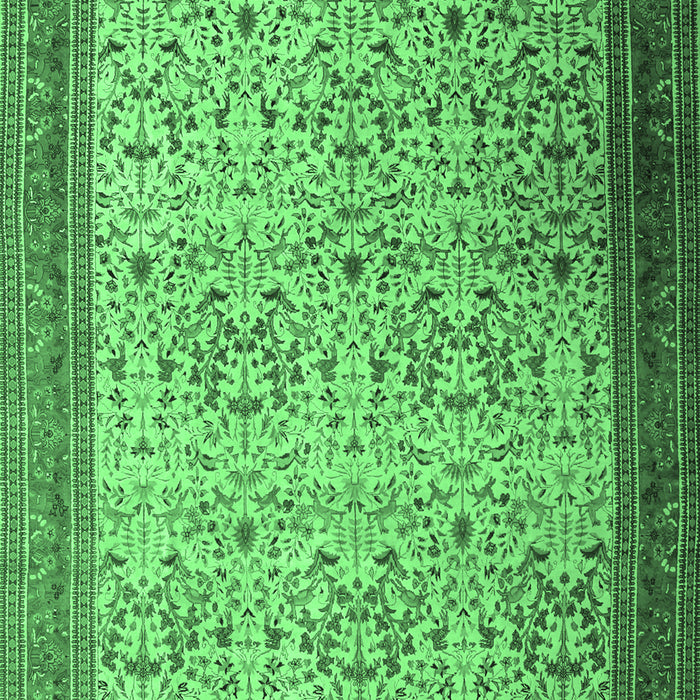 Persian Emerald Green Traditional Rug, tr1968emgrn