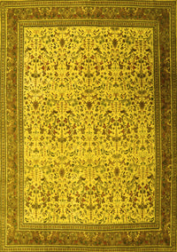 Persian Yellow Traditional Rug, tr1968yw