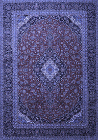 Medallion Blue Traditional Rug, tr1969blu