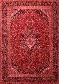 Medallion Red Traditional Rug, tr1969red