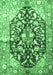 Persian Emerald Green Traditional Rug, tr196emgrn