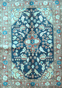 Persian Light Blue Traditional Rug, tr196lblu