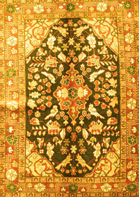 Persian Yellow Traditional Rug, tr196yw