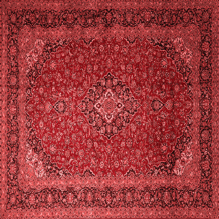 Medallion Red Traditional Rug, tr1970red