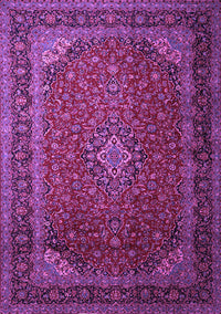 Medallion Purple Traditional Rug, tr1970pur