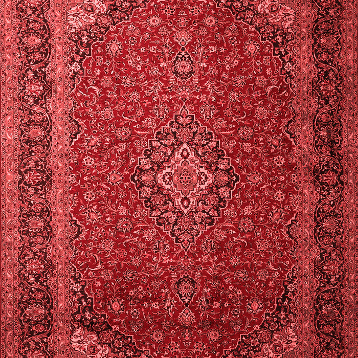 Medallion Red Traditional Area Rugs