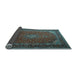 Sideview of Medallion Light Blue Traditional Rug, tr1970lblu