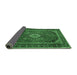 Sideview of Persian Emerald Green Traditional Rug, tr1971emgrn