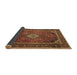 Sideview of Persian Brown Traditional Rug, tr1971brn