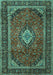 Persian Turquoise Traditional Rug, tr1971turq