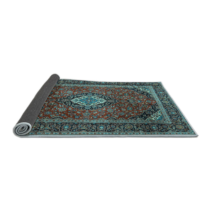 Sideview of Persian Light Blue Traditional Rug, tr1971lblu