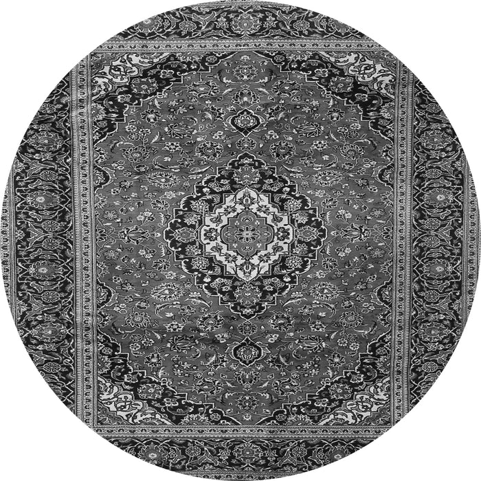 Square Persian Gray Traditional Rug, tr1971gry