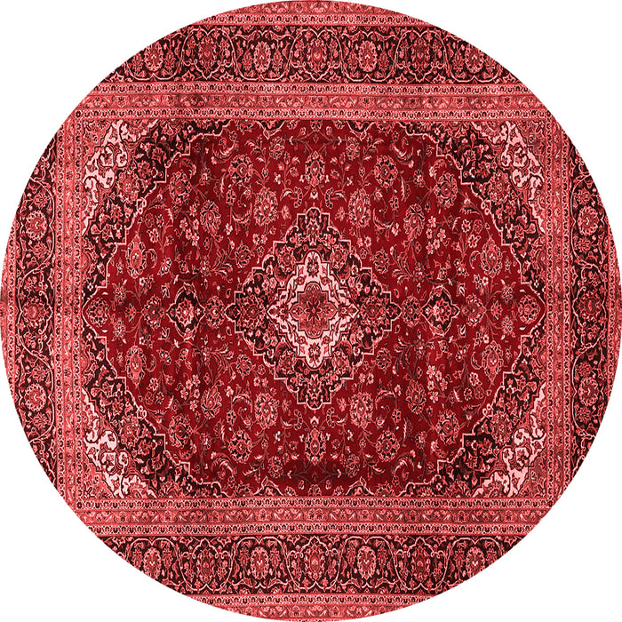 Machine Washable Persian Red Traditional Rug, wshtr1972red