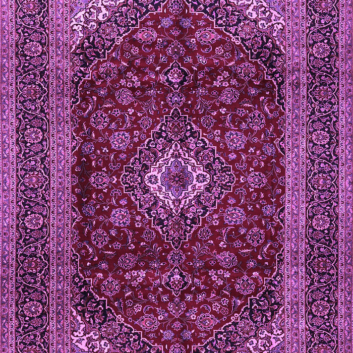 Machine Washable Persian Purple Traditional Area Rugs, wshtr1972pur