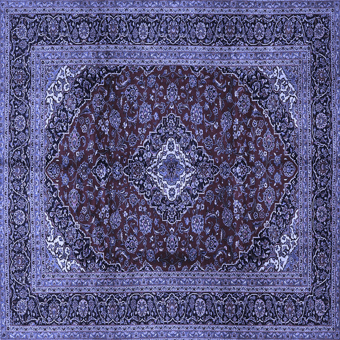 Square Persian Blue Traditional Rug, tr1972blu
