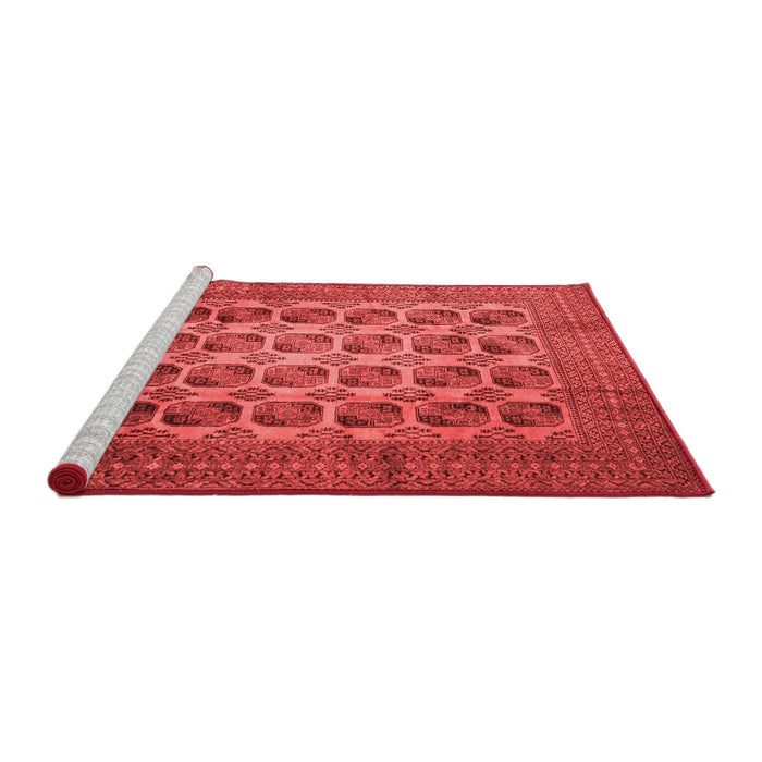 Country Red Washable Rugs