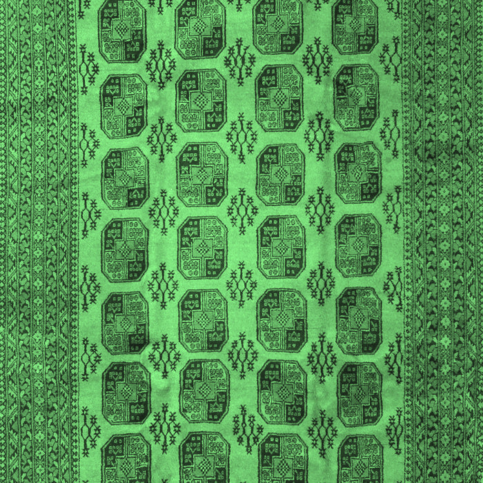 Machine Washable Southwestern Emerald Green Country Area Rugs, wshtr1973emgrn