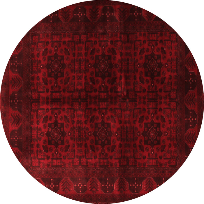 Machine Washable Persian Red Traditional Rug, wshtr1974red