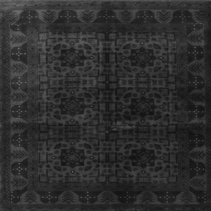 Serging Thickness of Persian Gray Traditional Rug, tr1974gry