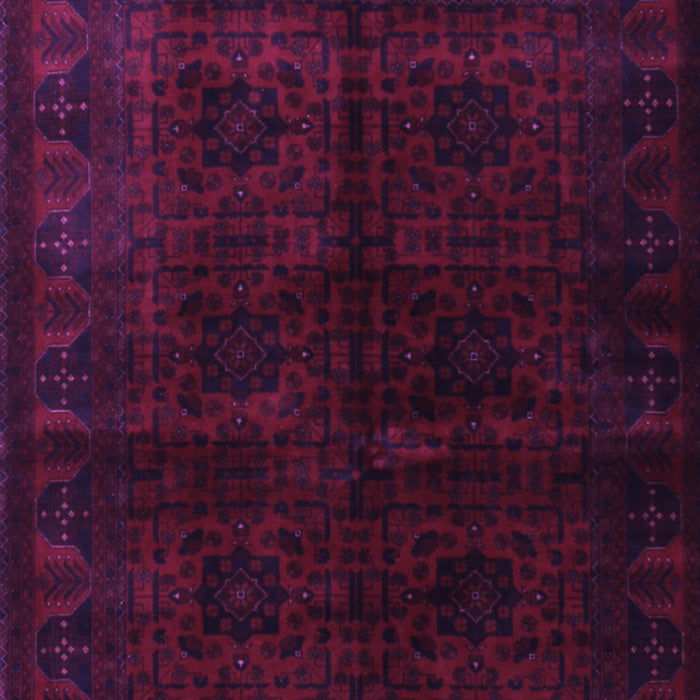 Machine Washable Persian Purple Traditional Area Rugs, wshtr1974pur