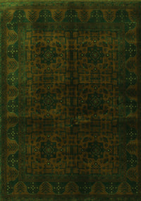 Persian Green Traditional Rug, tr1974grn
