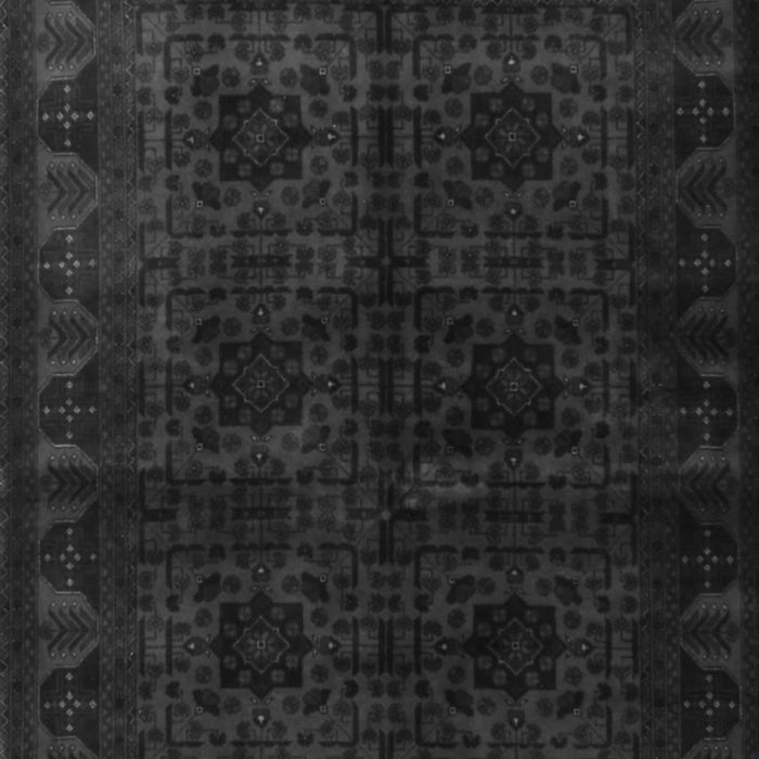 Serging Thickness of Machine Washable Persian Gray Traditional Rug, wshtr1974gry