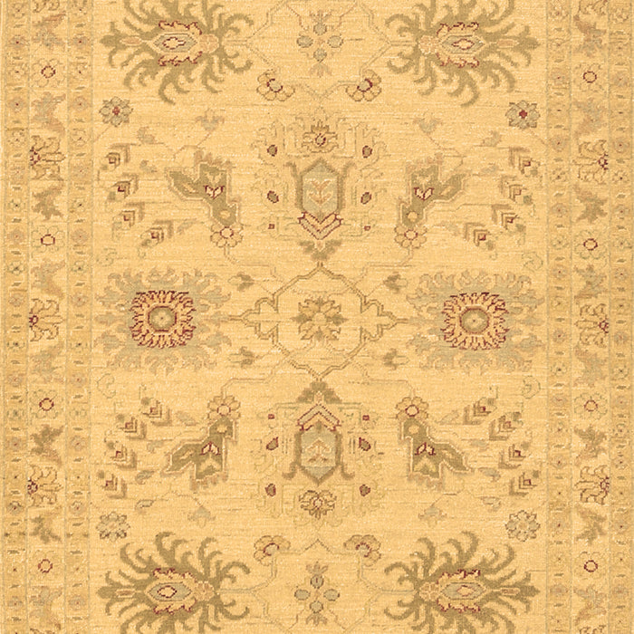 Machine Washable Persian Brown Traditional Rug, wshtr1975brn