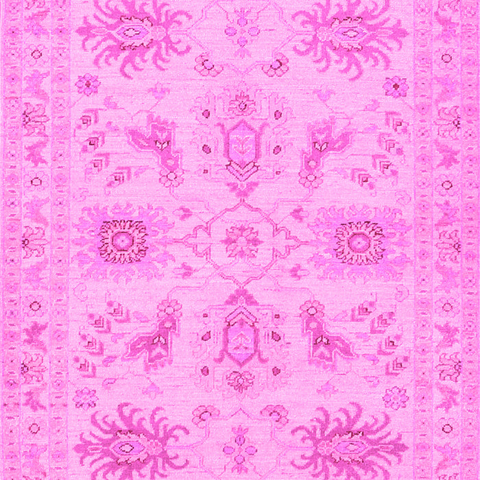 Machine Washable Persian Pink Traditional Rug, wshtr1975pnk